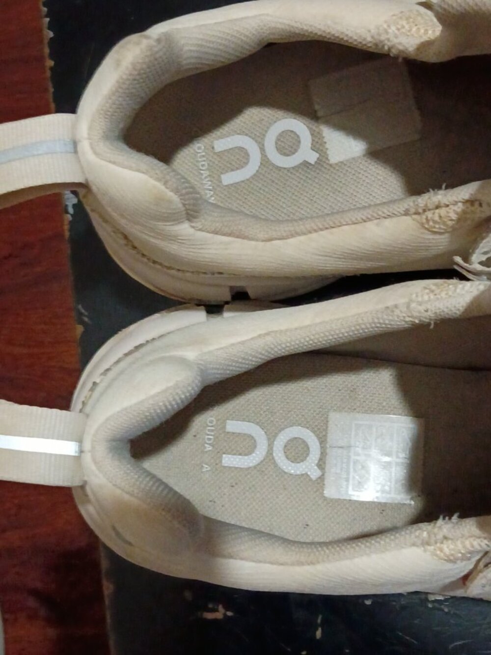 On Running Cloudaway Womens Shoes Size 9.5 Ivory Pearl 49.98945 Running Sneakers - Picture 11 of 13